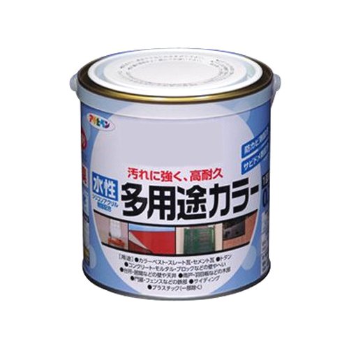 （まとめ買い）アサヒペン 水性多用途カラー 0.7L ブライトイエロー 〔3缶セット〕