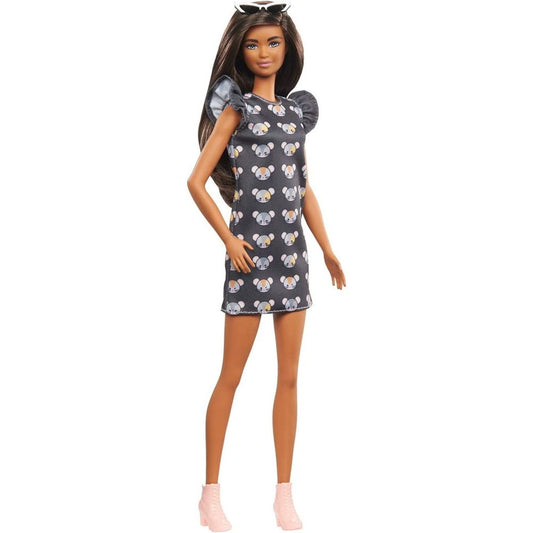 マテル バービー(Barbie) ファッショニスタ アニマルドレス 着せ替え人形 3歳～ GHW54