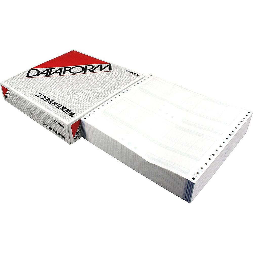 コクヨ 連続伝票用紙（タックフォーム）横15×縦11インチ（381.0×279.4mm）24片 ECL-739 1箱（500シート） コクヨ 連続伝票用紙（タックフォーム）横15×縦11インチ（381.0×279.4