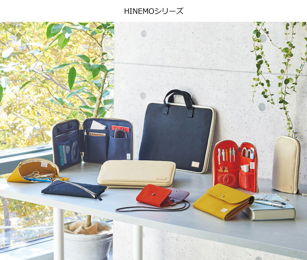まとめ買い）リヒトラブ HINEMO 国産帆布使用 アコーディオンポーチ ベージュ A-7906-16 〔3個セット〕 – FUJIX