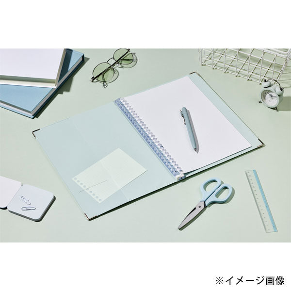 マルマン バインダー ファイルノート ユアンス A5 20穴 ミント F416-53 – FUJIX