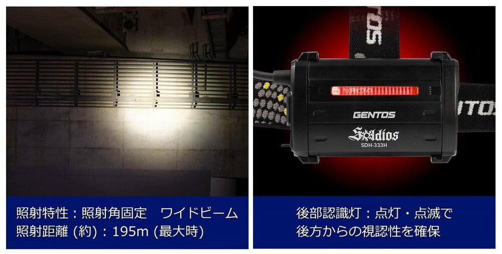 GENTOS(ジェントス) LED 懐中電灯 USB充電式 【明るさ1200ルーメン/実用点灯3時間/耐塵/耐水】 専用充電池または単4形電池3本(別  充電池、電池充電器