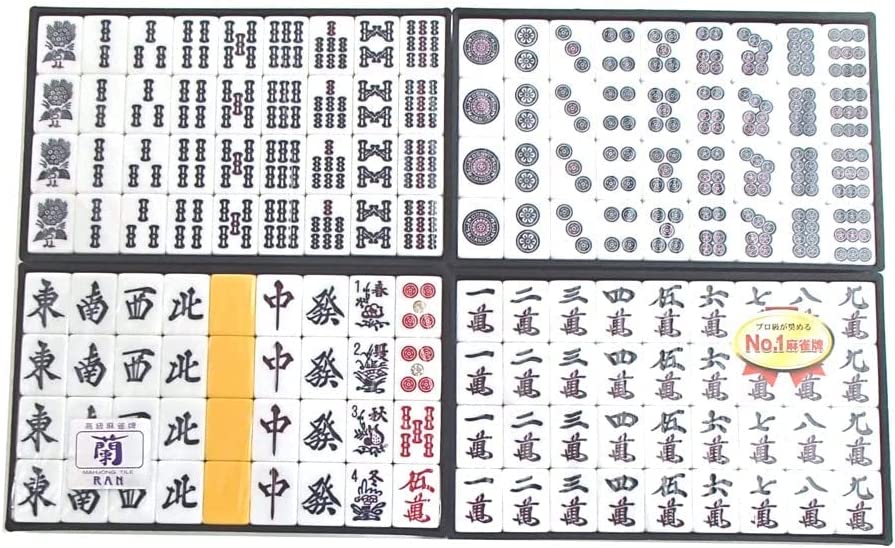 新品 (東南マークストラップ付) 麻雀牌・マットのセット・コンパス・ハヤハヤ付 新品 (東南マークストラップ付) 麻雀牌・マットのセット