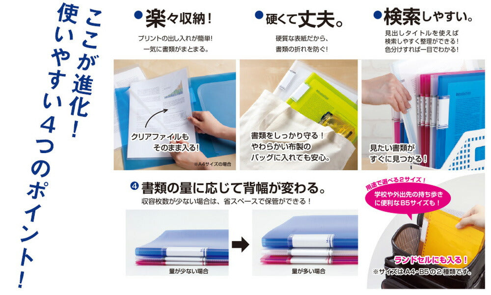 アクティフV ポケットフォルダー – セキセイ株式会社