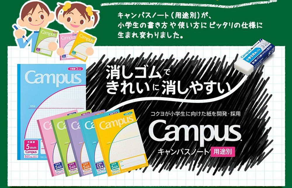 まとめ買い）コクヨ キャンパスノート 用途別 B5 5mm方眼罫 5冊パック ノ-30S10-5NX5 〔×3〕 – FUJIX