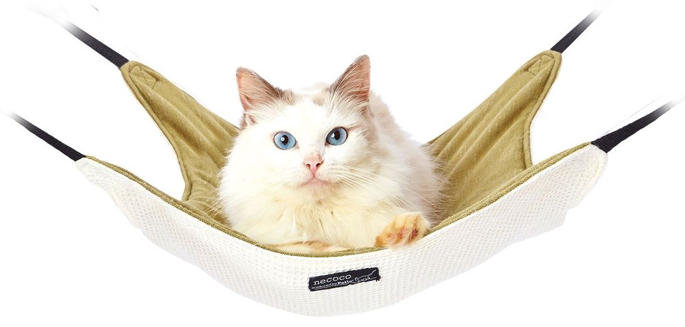 ペティオ 猫用 necocoキャットハンモック ワッフルニット ナチュラルカラー ペット用品 – FUJIX