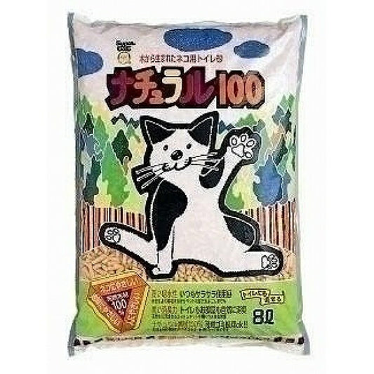 スーパーキャット 猫砂 ナチュラル100 8L